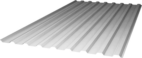 Монолитный поликарбонат Borrex МП-20 Профилированный 1050x2000x1.3мм - фото