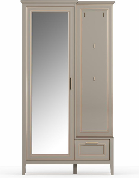 Секция в прихожую Black Red White Classic PPK1D1K/L