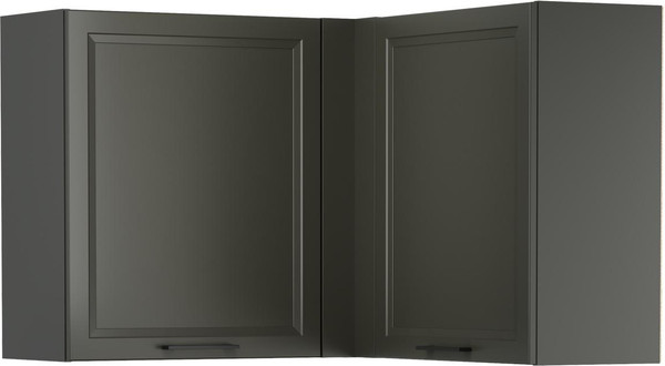 Шкаф навесной для кухни Олмеко Римини угловой  - фото