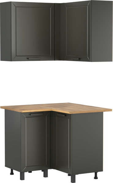 Шкаф навесной для кухни Олмеко Мадрид угловой