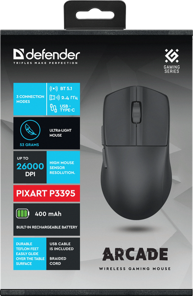 Мышь Defender Arcade GM-381 / 52381