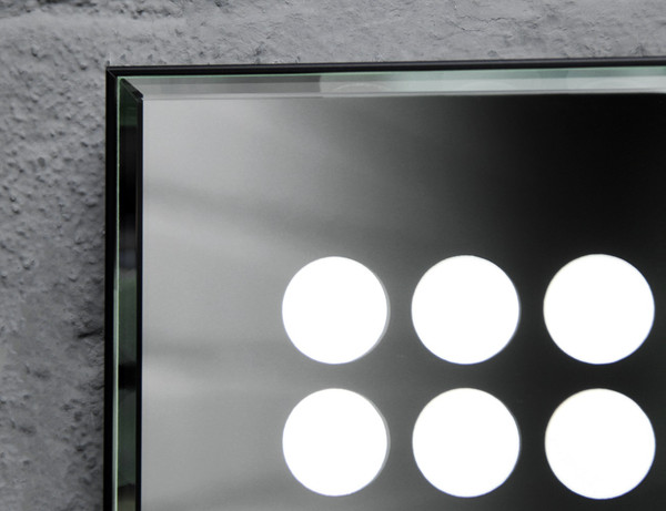 Зеркало Sansa Cosmo 100 Black Alum SC1047Z