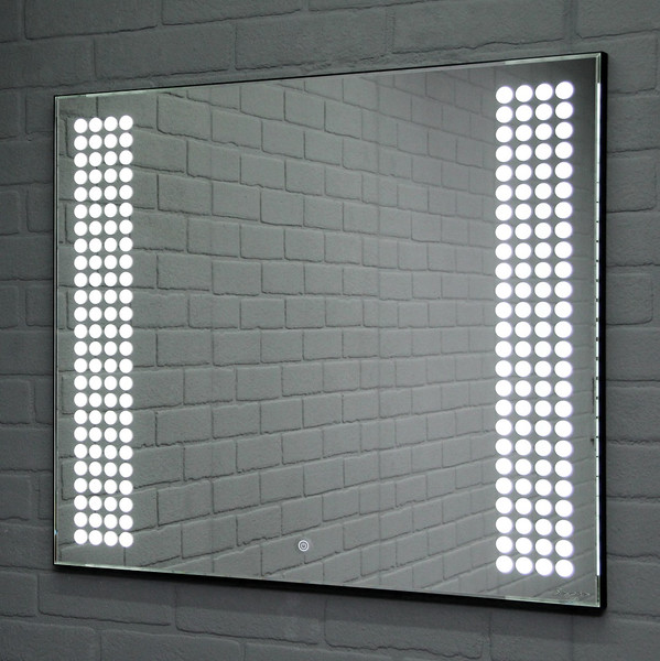 Зеркало Sansa Cosmo 90 Black Alum SC1051Z - фото