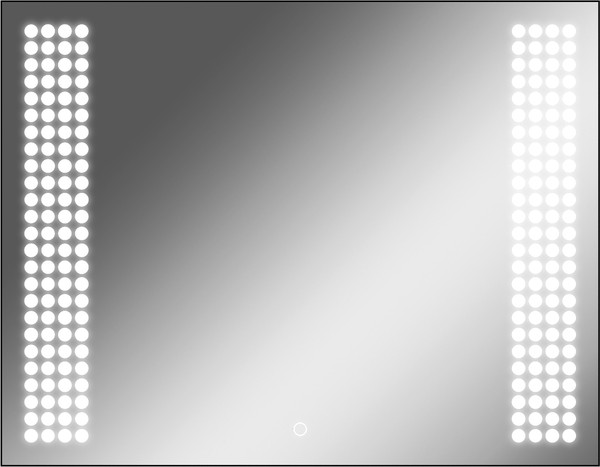 Зеркало Sansa Cosmo 90 Black Alum SC1051Z