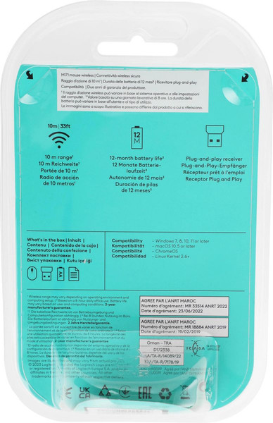 Мышь Logitech M171 910-006866