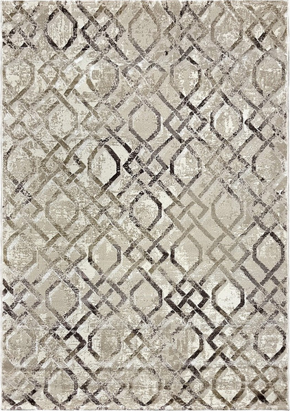 Коврик Sahan Alvita 7850D-S-CREAM-D-VIZON V60 - фото