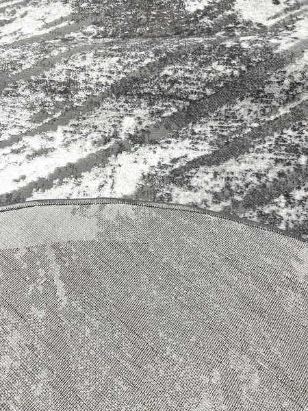 Коврик Sahan Alvita 8328A-S-D-GREY-GREY-OVAL K25