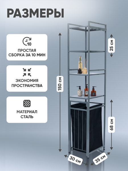 Стеллаж Исток Loft IS43123