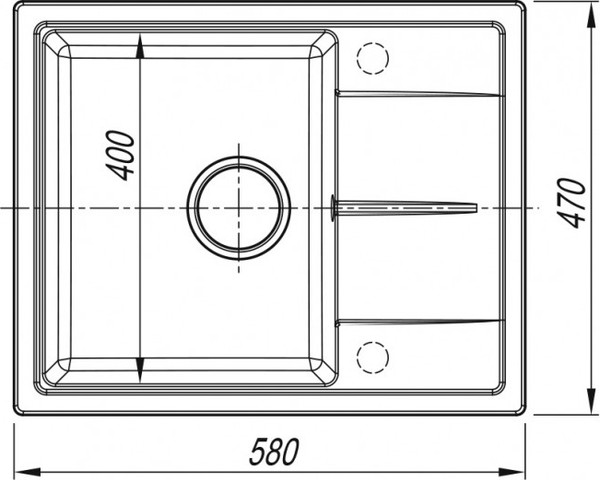 Мойка кухонная Arfeka Alexia 58