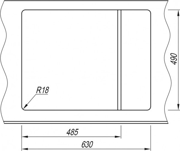 Мойка кухонная Arfeka Zia 65