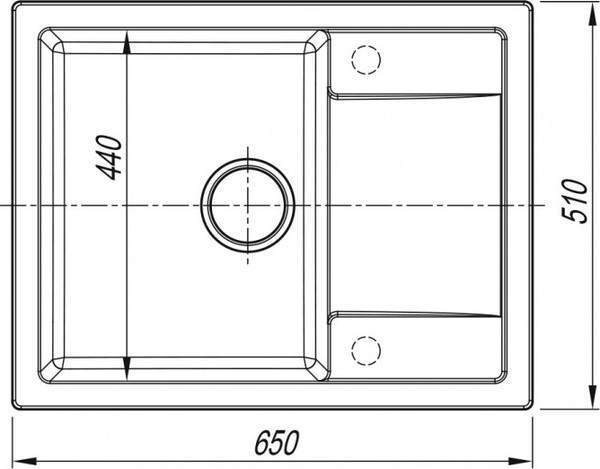 Мойка кухонная Arfeka Zia 65