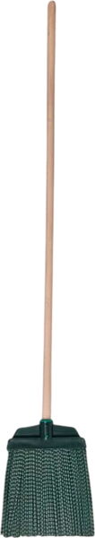 Метла универсальная Вира Дорожная жесткая на черенке 1 сорта - фото