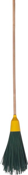 Метла универсальная Вира круглая четырехкольцевая на черенке 1 сорта - фото