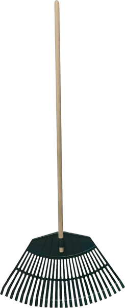 Грабли Вира пластиковые веерные на черенке 1 сорта - фото