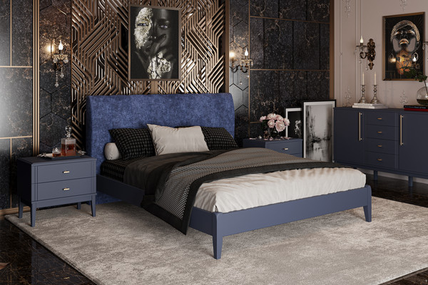 Двуспальная кровать Bravo Мебель Джали 180х200