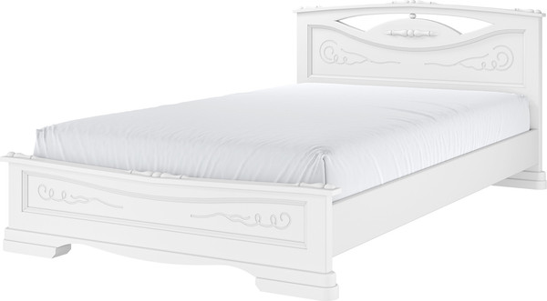 Полуторная кровать Bravo Мебель Елена-3 140х200