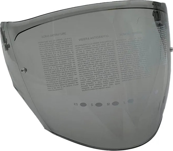 Визор для мотошлема KYT Ttr-Jet Light Smoke / YATJ0VF0 - фото