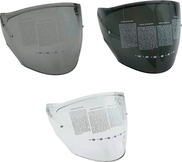 Визор для мотошлема KYT Ttr-Jet Dark Smoke / YATJ0VS0