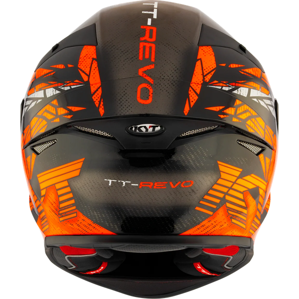 Мотошлем KYT Tt-Revo Combustion Orange / Y6TR0037.4