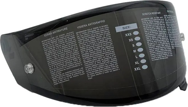 Визор для мотошлема KYT Nz Race Dark Smoke / YANF0VS0