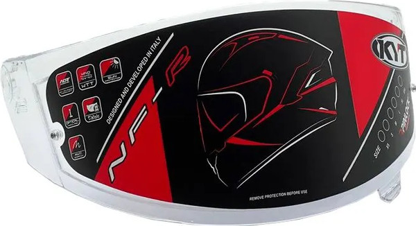 Визор для мотошлема KYT Nz Race Clear / YANF0VT0