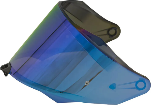 Визор для мотошлема KYT R2r Iridium Blue / YAR20VB0