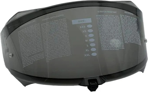 Визор для мотошлема KYT R2r Light Smoke / YAR20VF0