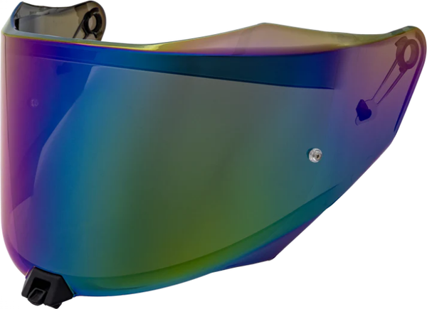 Визор для мотошлема KYT R2r Iridium / YAR20VI0 - фото