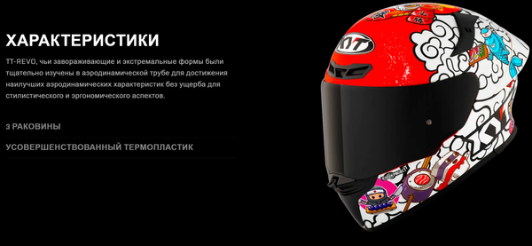 Мотошлем KYT Tt-Revo Synchrotron / Y6TR0036.5