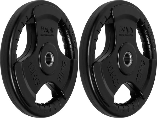 Набор дисков для штанги Alpin DR-10 - фото