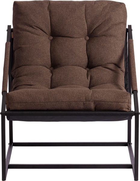 Кресло мягкое Tetchair Чарли без подлокотника рогожка - фото