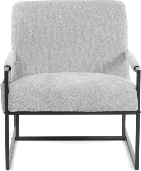 Кресло мягкое Tetchair Чарли Люкс (велюр/букле, VT shape silver)