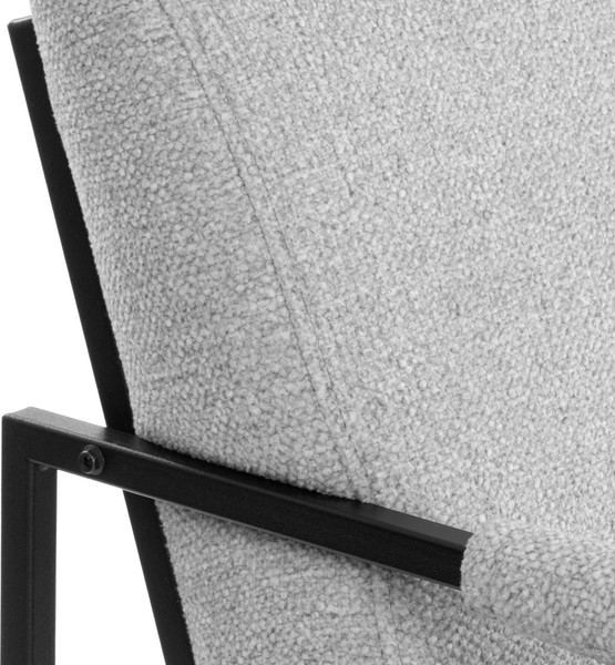 Кресло мягкое Tetchair Чарли Люкс (велюр/букле, VT shape silver)