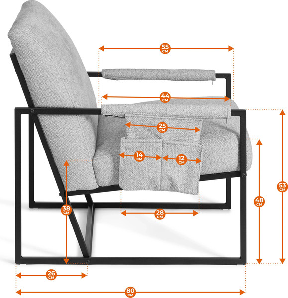 Кресло мягкое Tetchair Чарли Люкс (велюр/букле, VT shape wood rose)