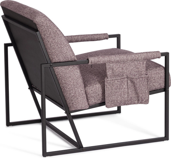 Кресло мягкое Tetchair Чарли Люкс (велюр/букле, VT shape wood rose)