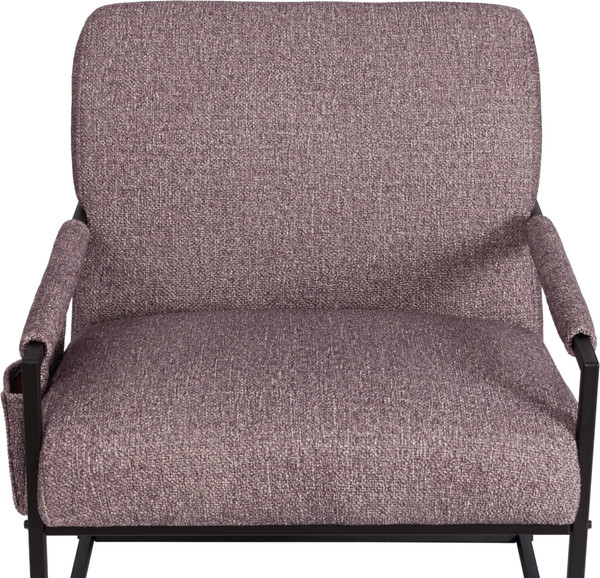 Кресло мягкое Tetchair Чарли Люкс (велюр/букле, VT shape wood rose)