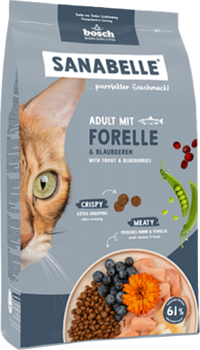 Сухой корм для кошек Bosch Petfood Sanabelle Adult With Trout New - фото