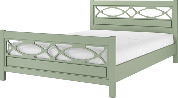 Двуспальная кровать Bravo Мебель Лоренса 160х200 - фото