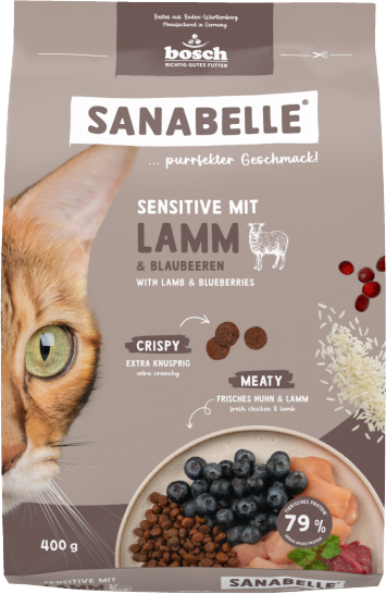 Сухой корм для кошек Bosch Petfood Sanabelle Sensitive With Lamb New - фото