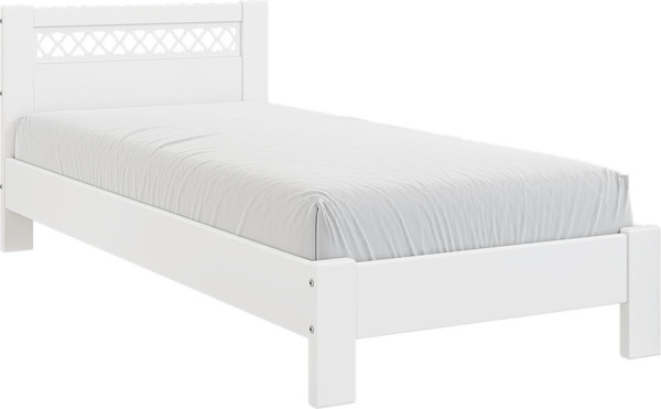 Односпальная кровать Bravo Мебель Шейла 90х200 - фото