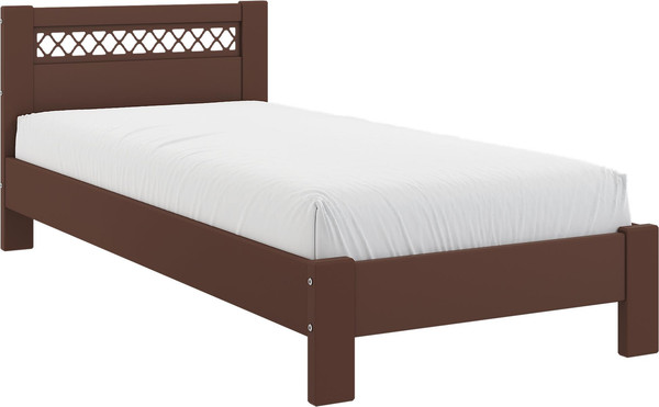 Односпальная кровать Bravo Мебель Шейла 90х200 - фото