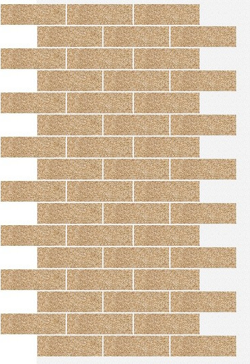 Фасадная панель АМК Кирпич цвет 101 в упаковке 9м2 - фото