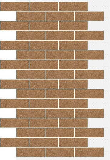 Фасадная панель АМК Кирпич цвет 103 в упаковке 9м2 - фото