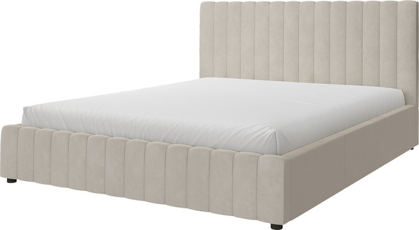 Двуспальная кровать Bravo Мебель Нельсон 160х200 без ПМ стандарт 5 вариант  - фото