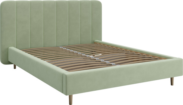 Двуспальная кровать Bravo Мебель Рино 160х200 без ПМ стандарт 6 вариант - фото