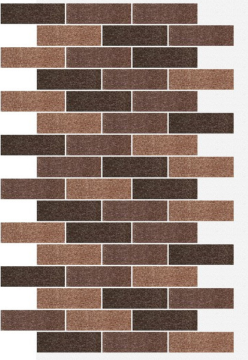 Фасадная панель АМК Кирпич цвет 300 в упаковке 9м2 - фото