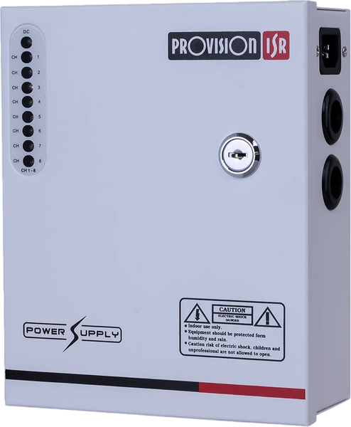 Блок питания Provision-ISR PR-5A8CH-B - фото