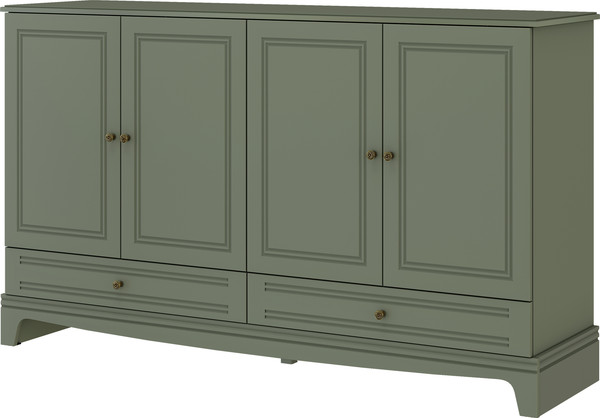 Комод Bravo Мебель Лорето 4 двери 2 ящика - фото