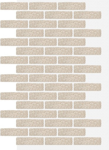 Фасадная панель АМК Клинкер цвет 001 в упаковке 9м2 - фото