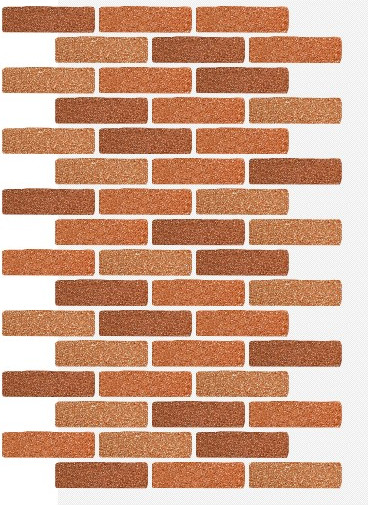 Фасадная панель АМК Клинкер цвет 500 в упаковке 9м2 - фото